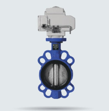 Wafer Epdm Conta 304 Paslanmaz Klapeli Elektrik Aktüatörlü 220 AC Kelebek Vana | VanaBu